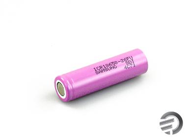 Samsung battery 2600 mAh rechargeable (18650)